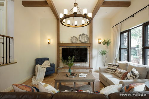 279㎡美式田園別墅豪宅裝修效果案例賞析 構筑溫馨鄉(xiāng)村之家的實景圖鑒