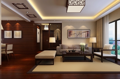 典雅新中式，雅致東方韻——淮礦馥邦天下128㎡三居室裝修案例解析